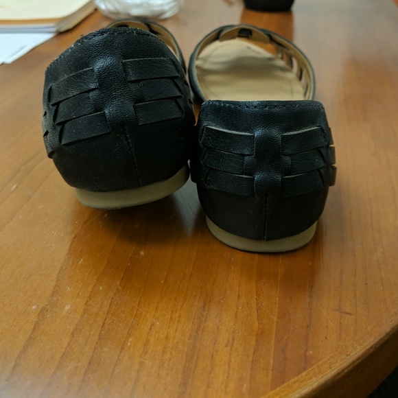 Woven pattern flat sandals - Picture 4 of 6